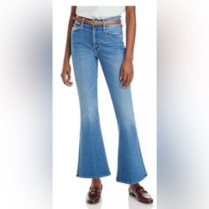 Mother The Weekender Mid Rise Flared Jeans COLOR:
Layover